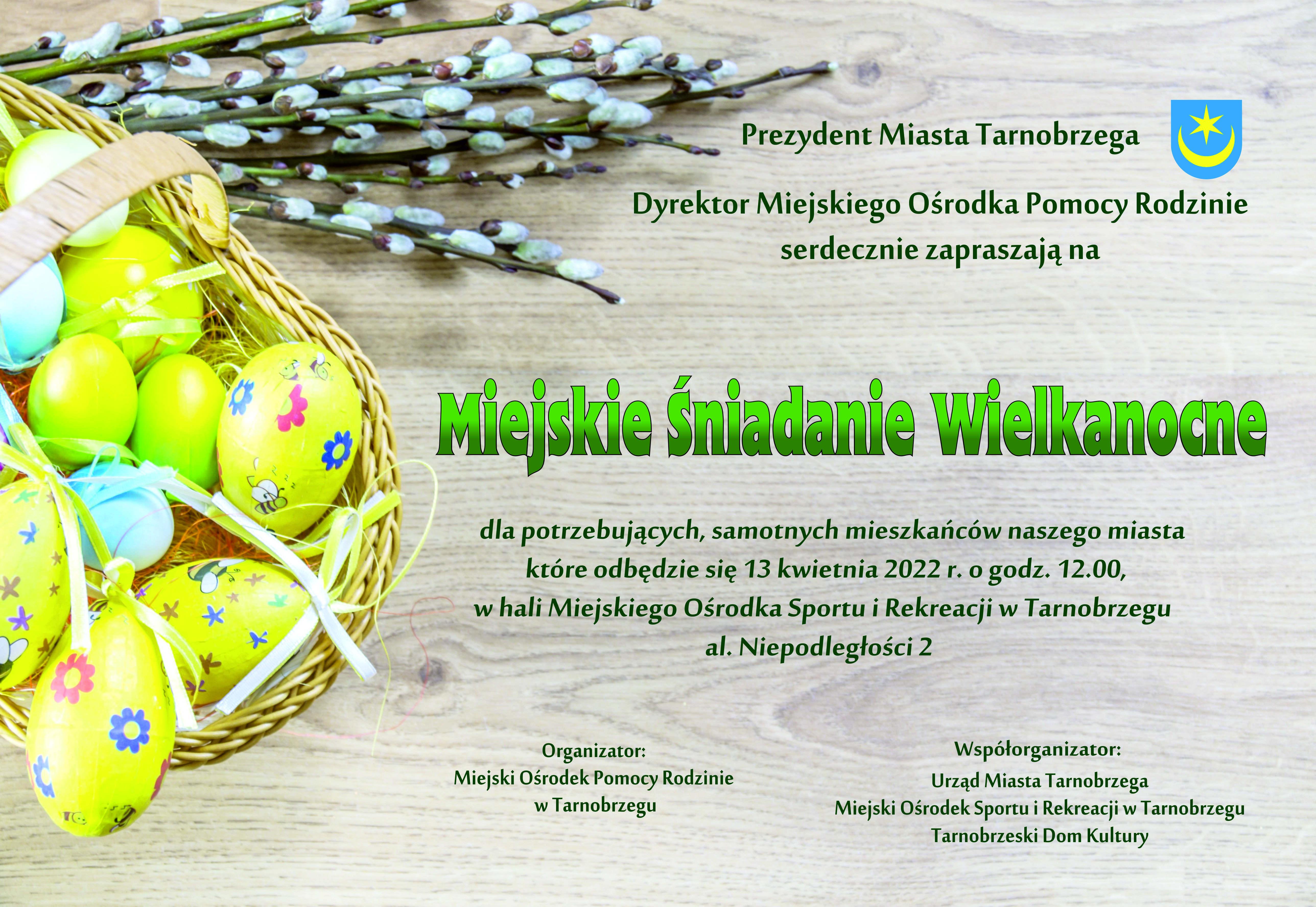 Zaproszenie na Śniadanie Wielkanocne